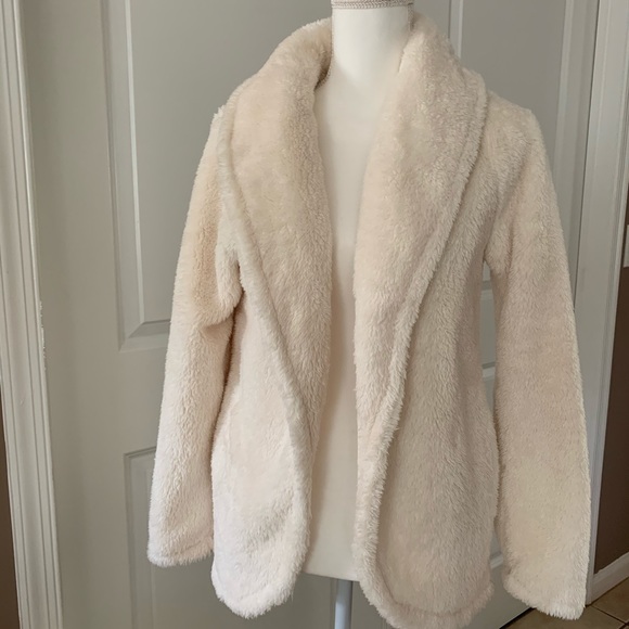 ❤️HP❤️ LOFT Fleece Shawl Collar Jacket - Picture 5 of 8